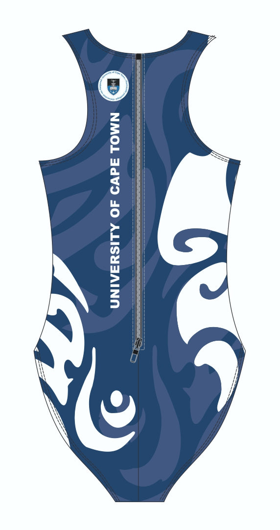 Female Water Polo Swimsuit Uct Martin West Designs 4057