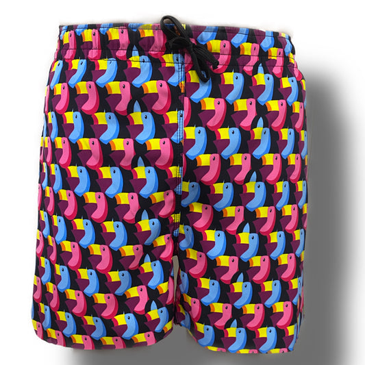 TOUCAN LASERCUT PERFORMANCE FISHING SHORTS / SWIM SHORTS