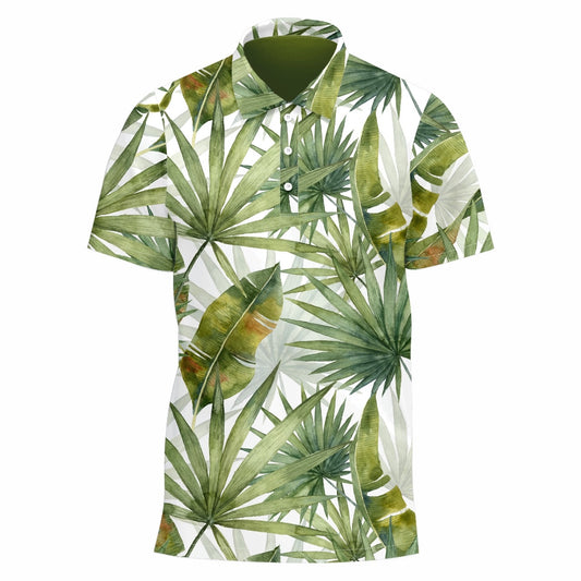 Fan Palm Golf Shirt