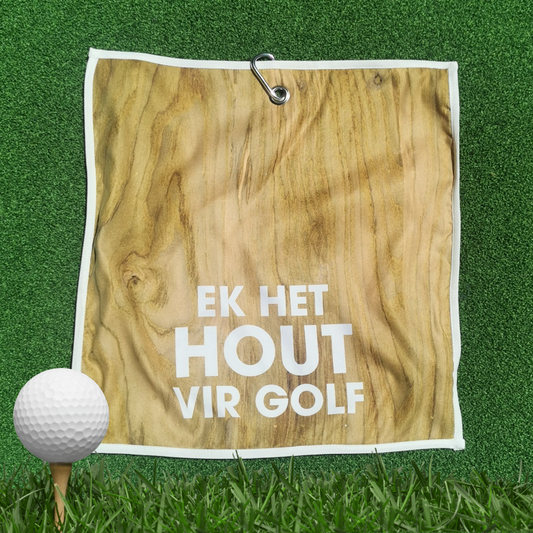 Hout - Golf Towel