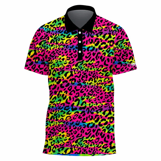 Psychedelic Animal Golf Shirt