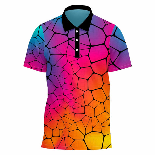 Stained glass Golf Shirt