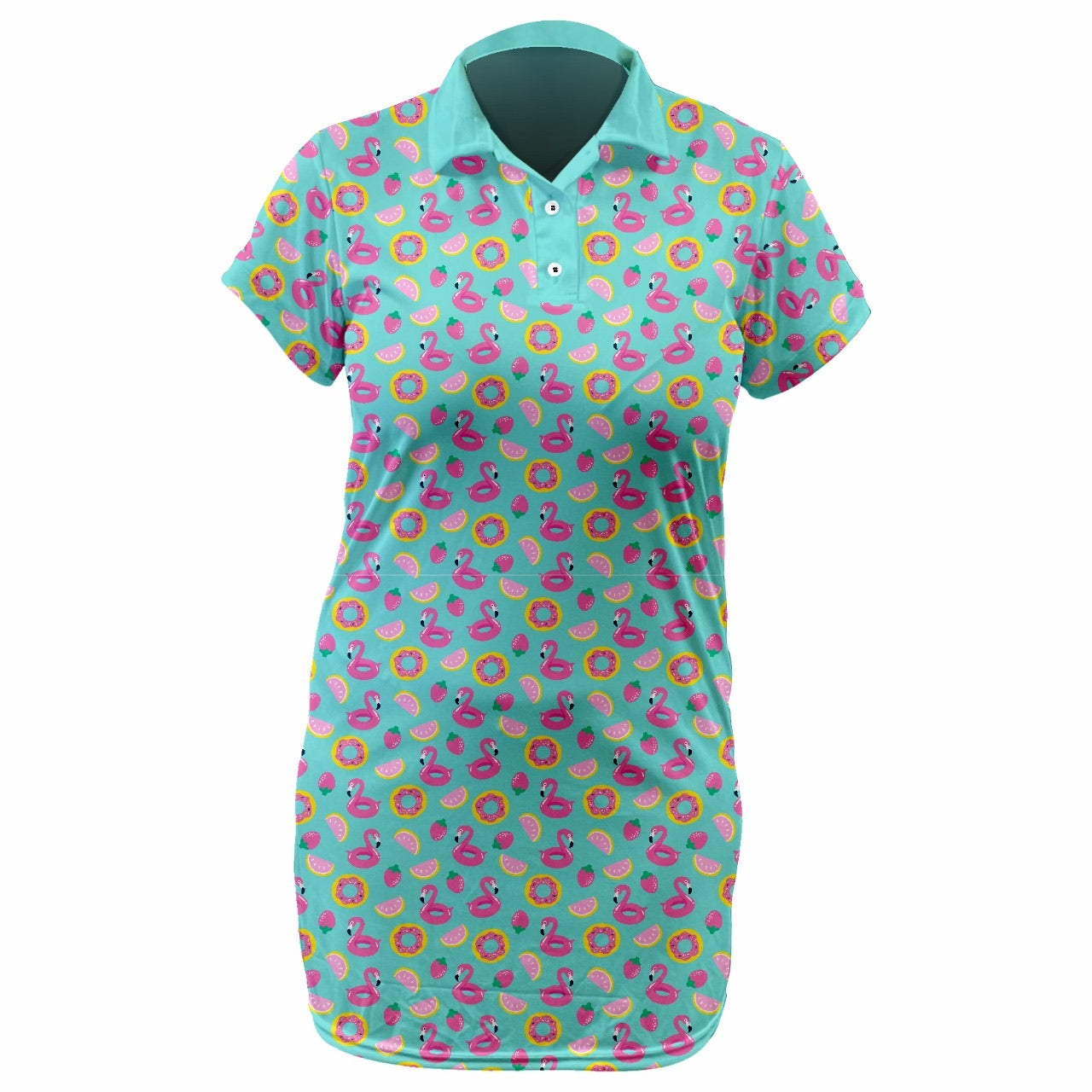 Flamingo strawberry Ladies Golf Dre