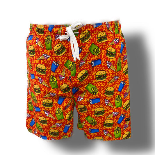 JUNKFOOD LASERCUT PERFORMANCE FISHING SHORTS / SWIM SHORTS