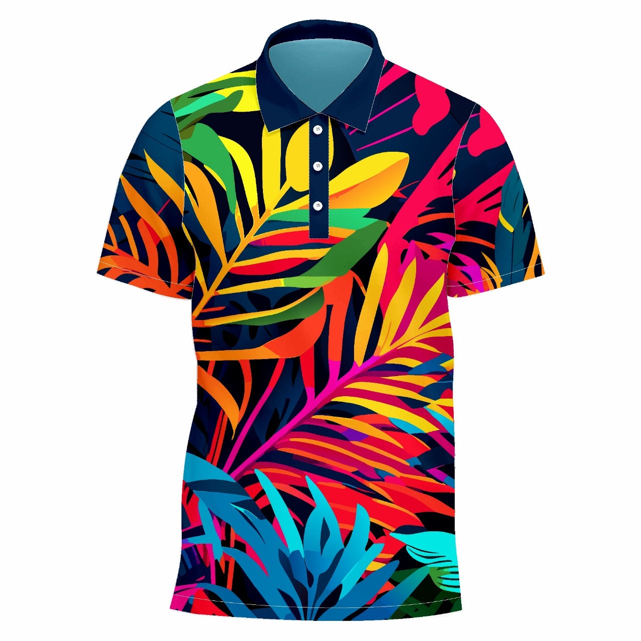 Bright Jungle Golf Shirt