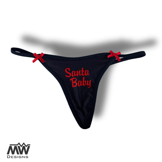 XMAS SANTA BABY  G-STRING