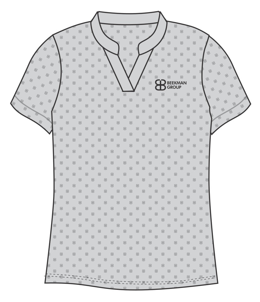 BEEKMAN Grey Ladies Shirt