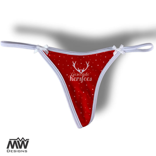 XMAS KERSFEES G-STRING