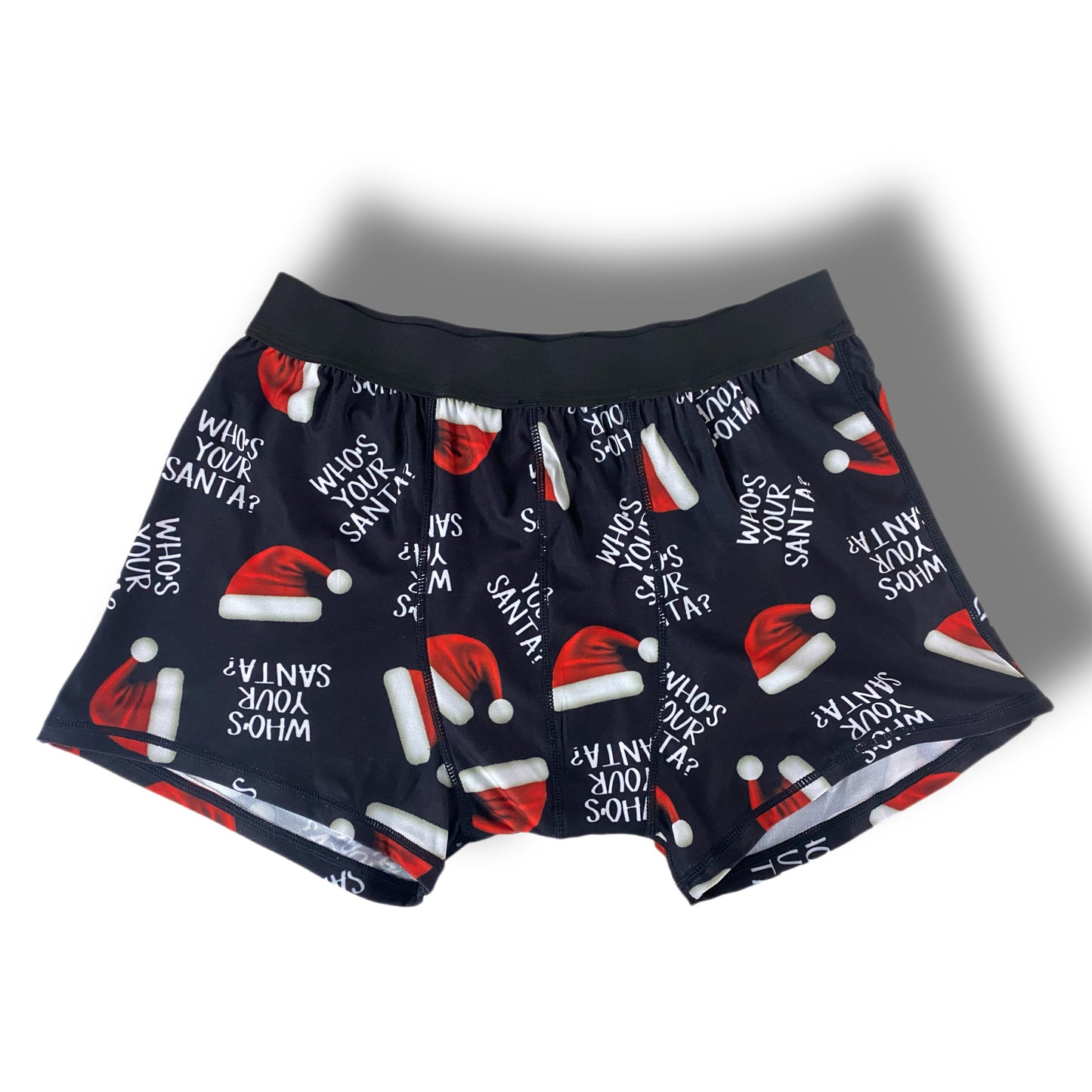 Mens’ whos your santa  Trunks