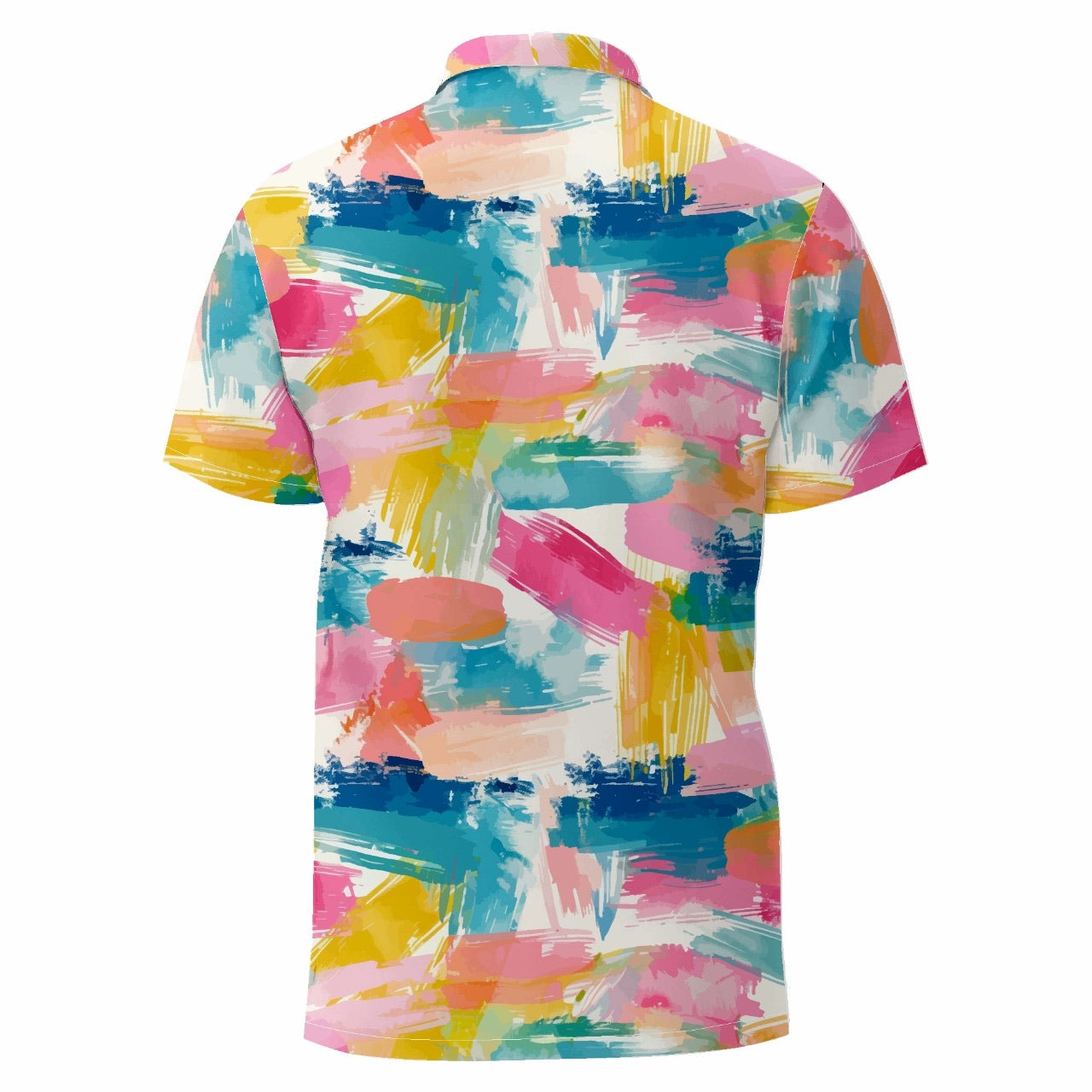 Pastel Brush strokes Golf Shirt