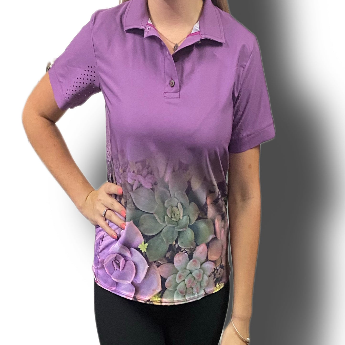 Ladies Technical Golf Polo  - Succulent (3202)