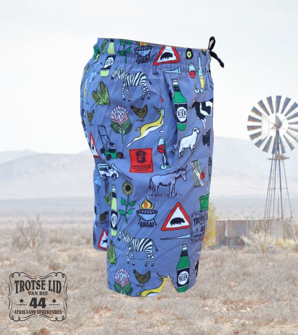 44 KLUB LASERCUT PERFORMANCE FISHING SHORTS / SWIM SHORTS (3467)