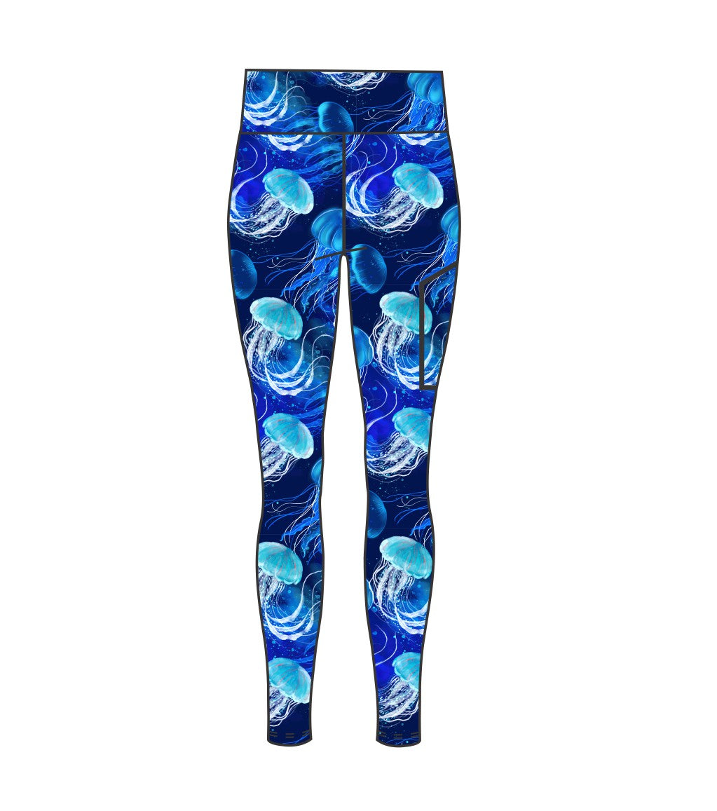 JELLYFISH 3687 High Waist leggings full length.