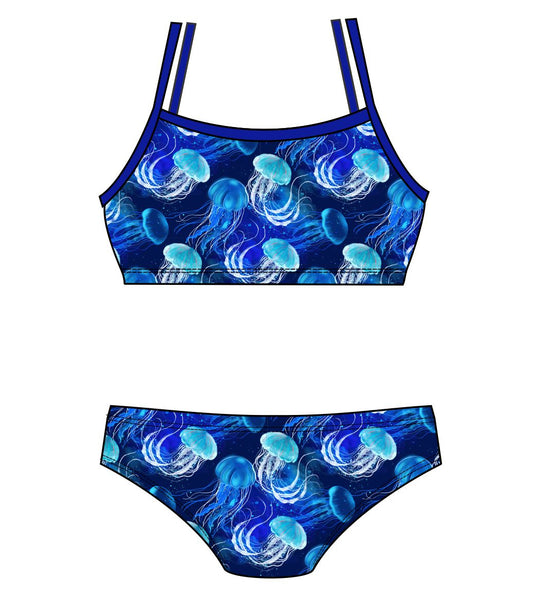 Female 2 piece training bikini  -  JELLYFISH 3687