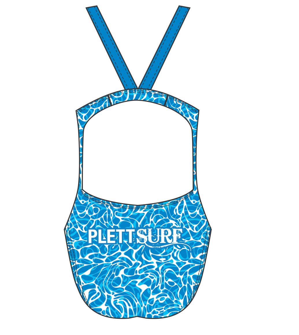 Female fastback swimsuit -  PLETTSURF LIFE SAVING