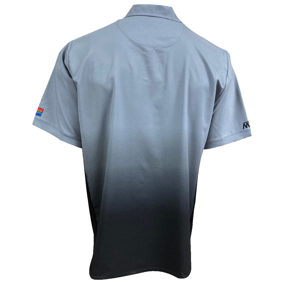 Grey Ombre Technical Golf Shirt (3433)