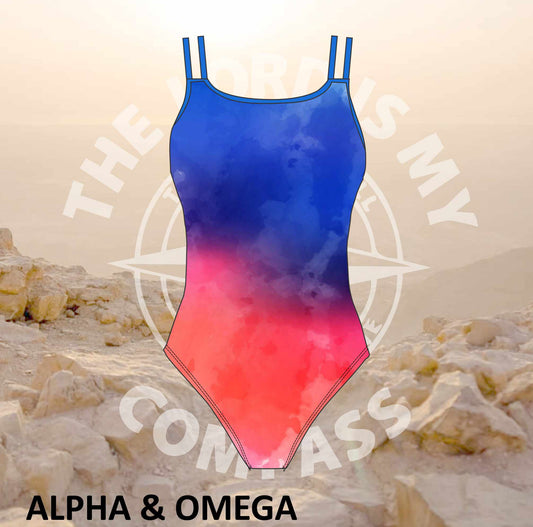 Alpha And Omega Jesus Loves You Watercolor Full Costume