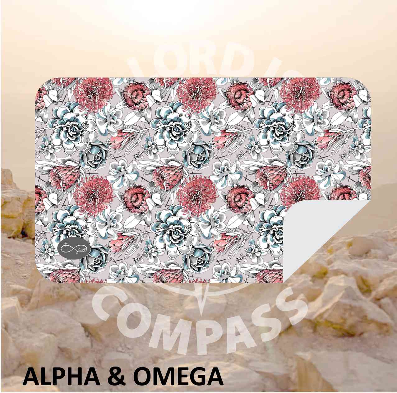 Alpha And Omega Succulent Microfiber Towel