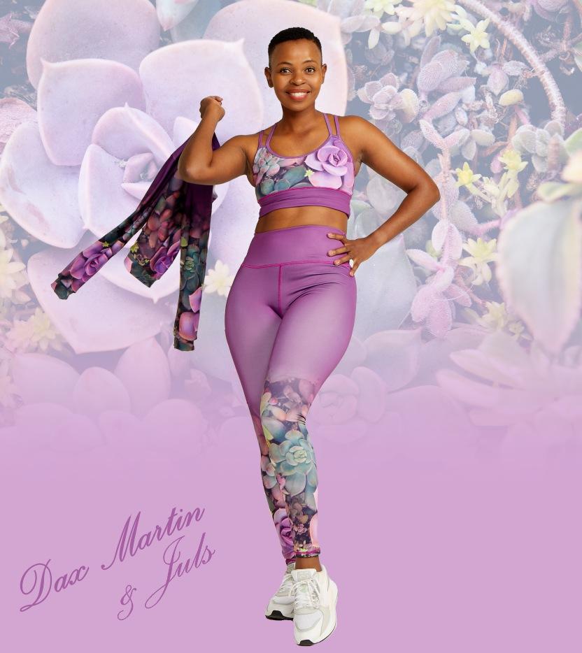 Dax Martin Originals Succulent Ajna Active Full Length Leggings