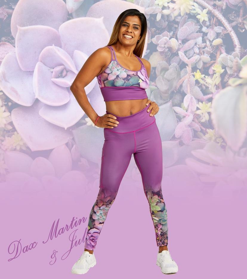 Dax Martin Originals Succulent Ajna Active Full Length Leggings