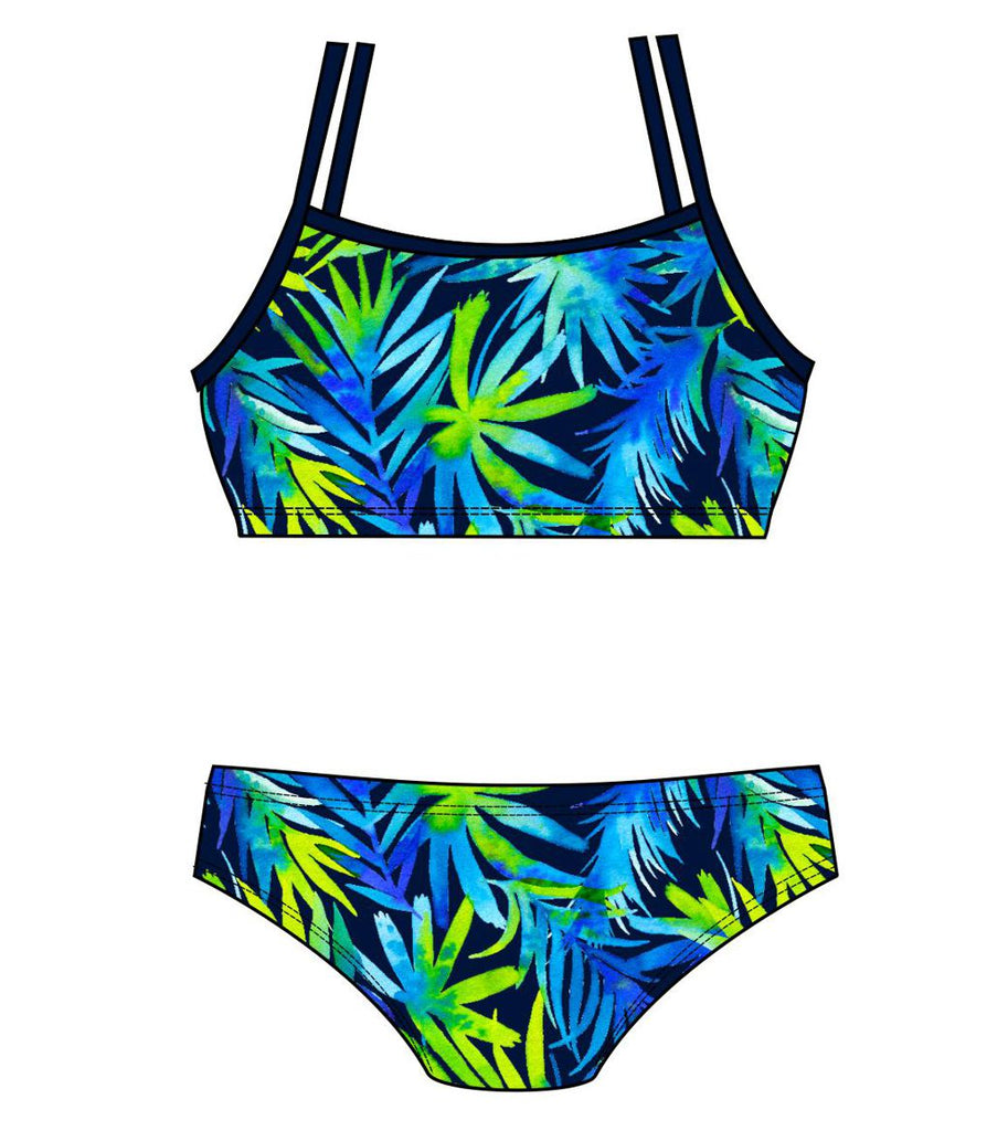 Female 2 piece training bikini - Palm Beach – Martin West Designs