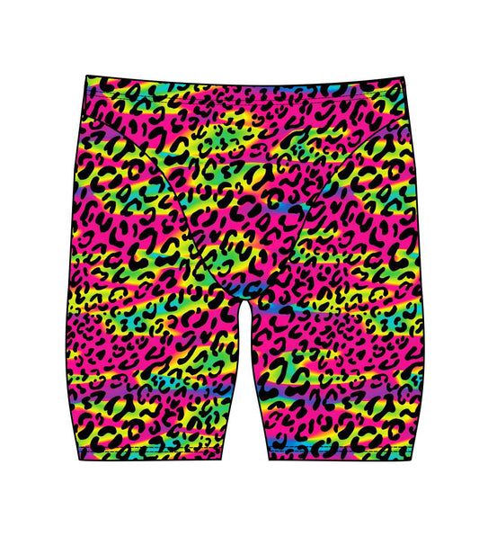 Male Jammer Swimsuit - Psychedelic Animal-3532