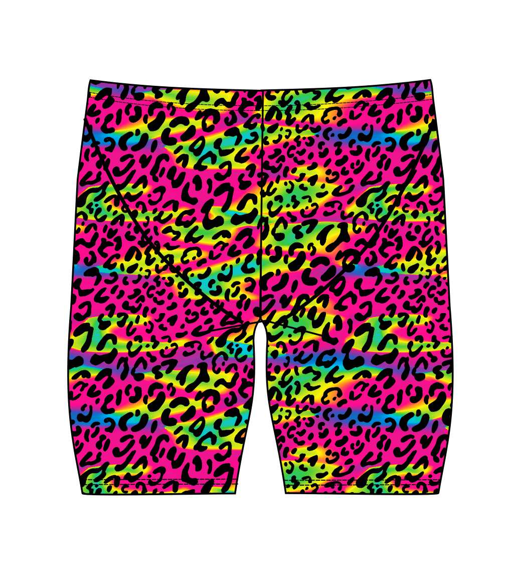 Male Jammer Swimsuit - Psychedelic Animal-3532