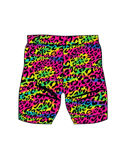 Psychedelic Animals  run/paddle/swim short  (3532)