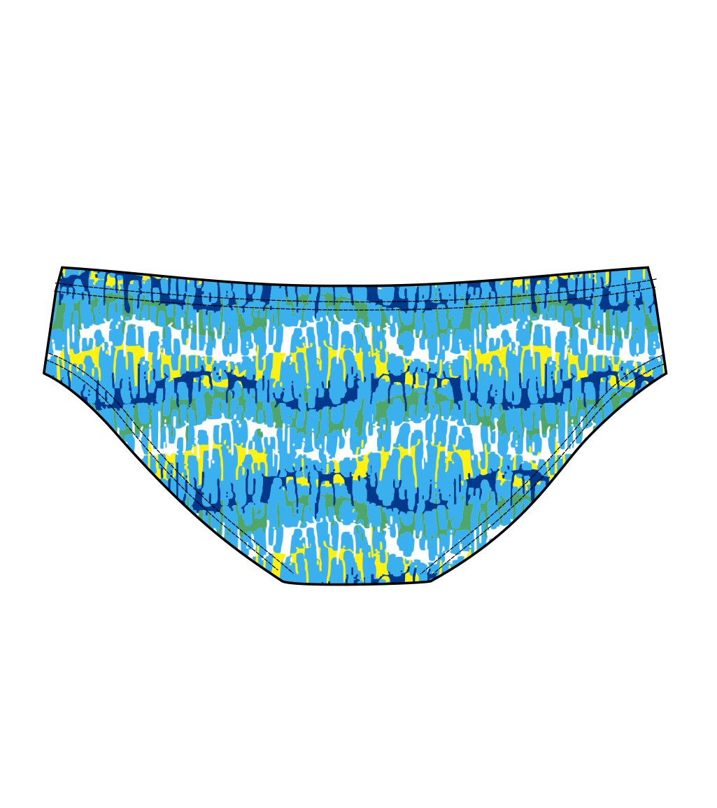 Male brief swimsuit -   Reflection Blue