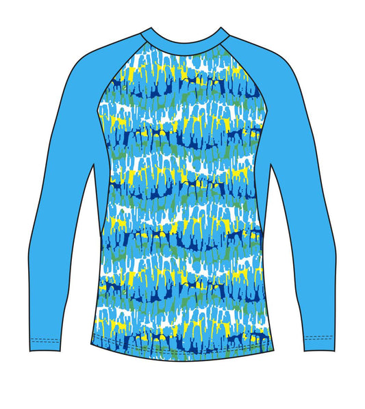 Reflection Blue Rash Vest