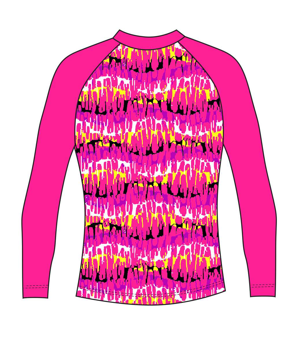 Reflection Pink Rash Vest