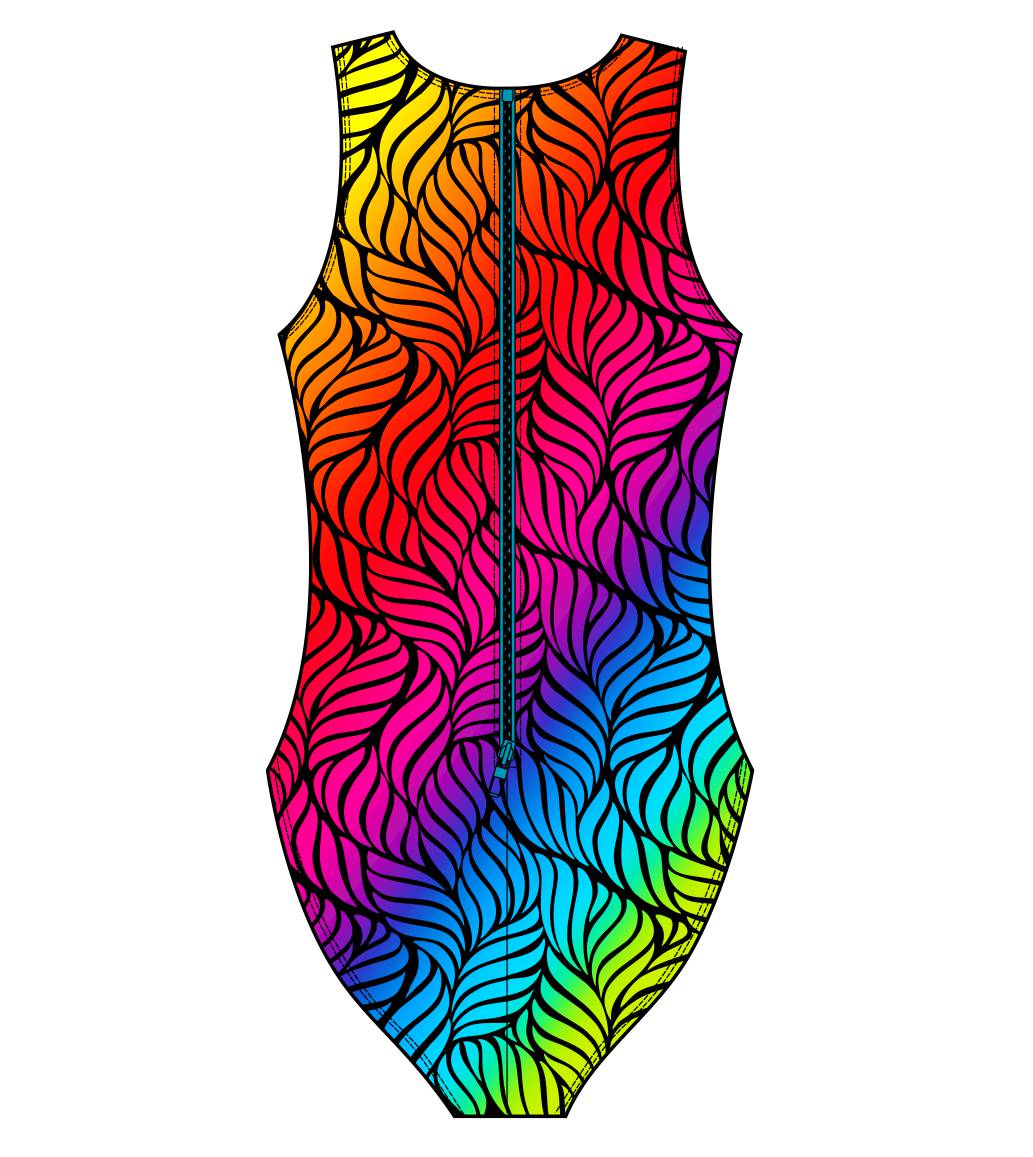 Female water polo swimsuit - Spectrum