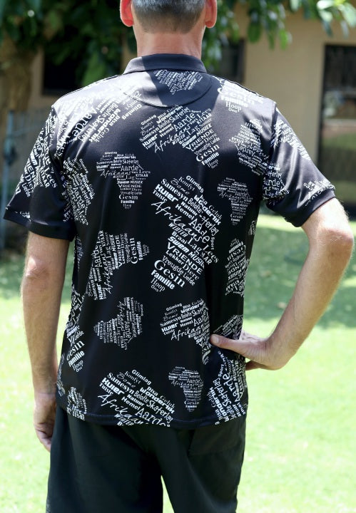 44 Afrika Printed Golf Shirt