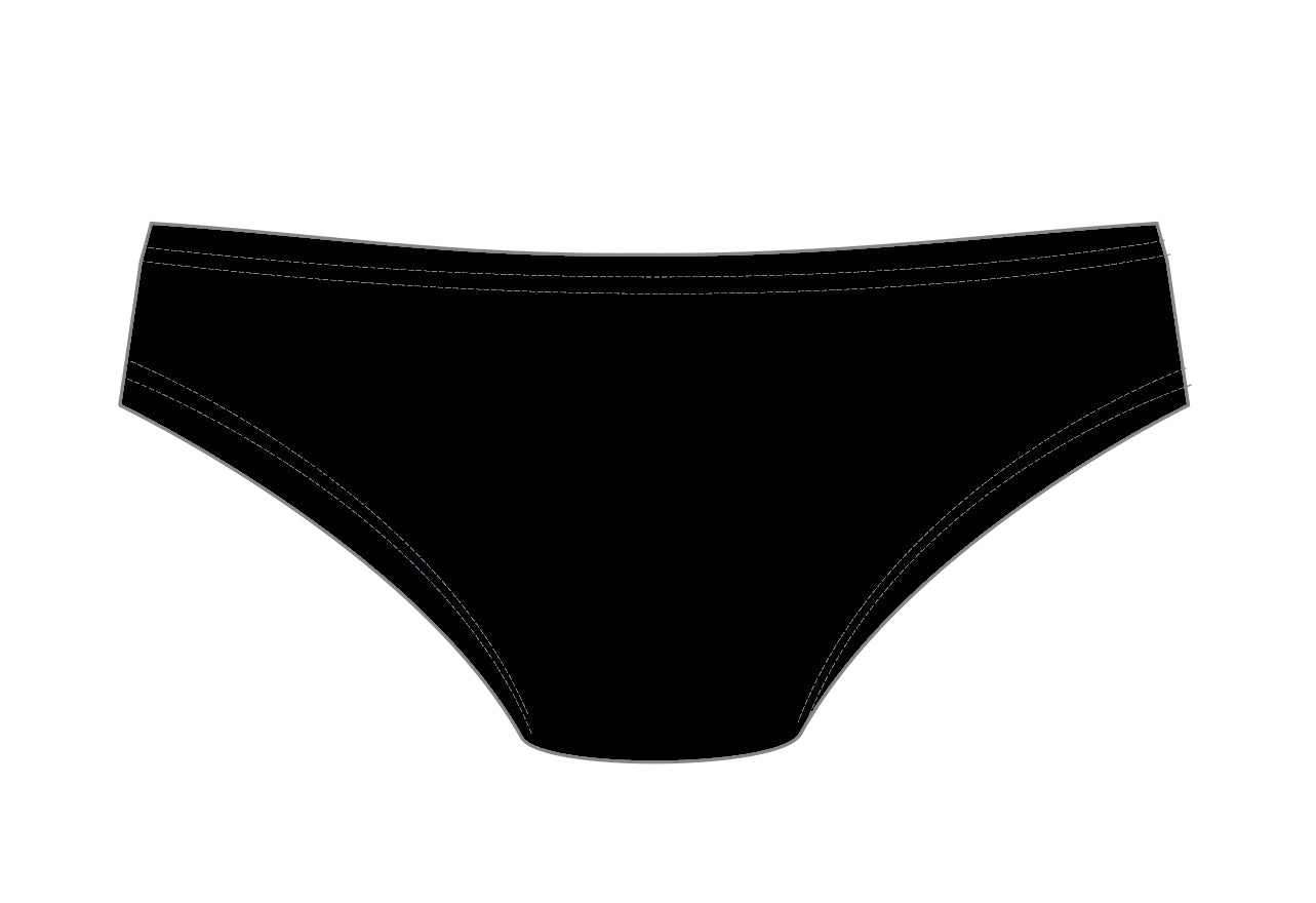 BOYS SCHOOL BLACK Brief Swimsuit