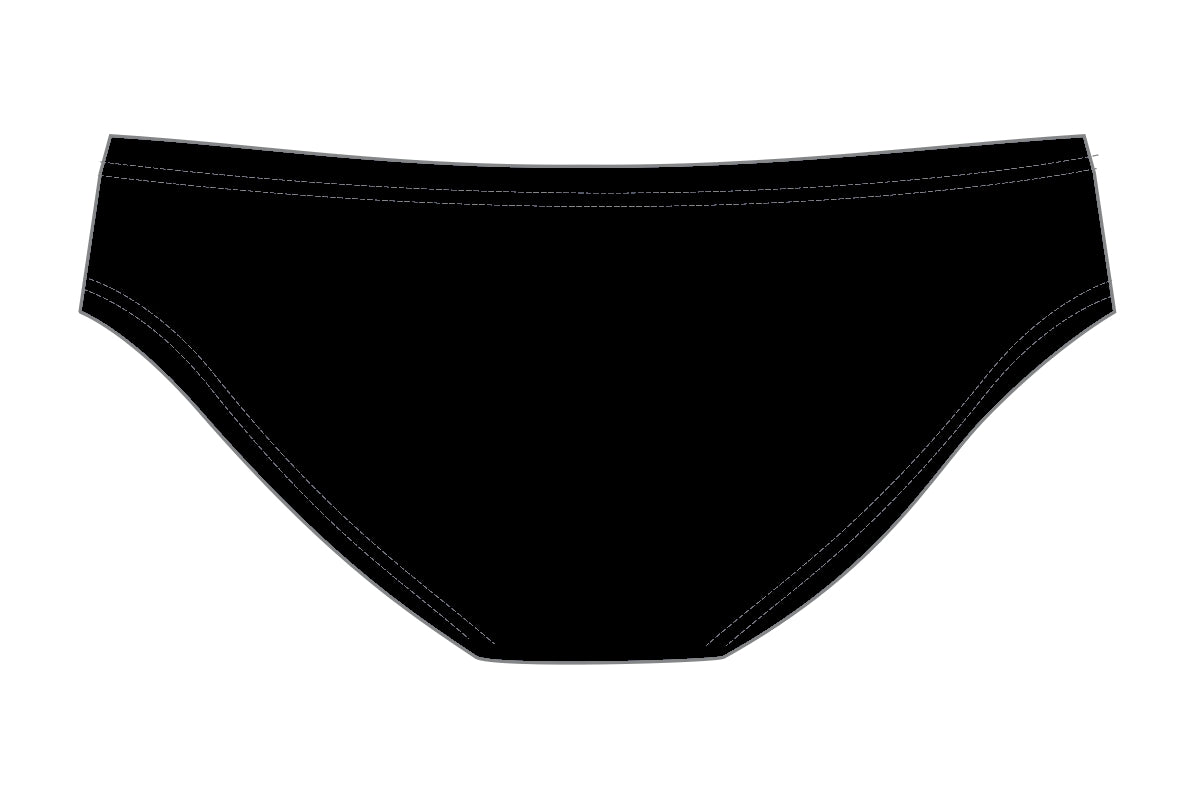 BOYS SCHOOL BLACK Brief Swimsuit