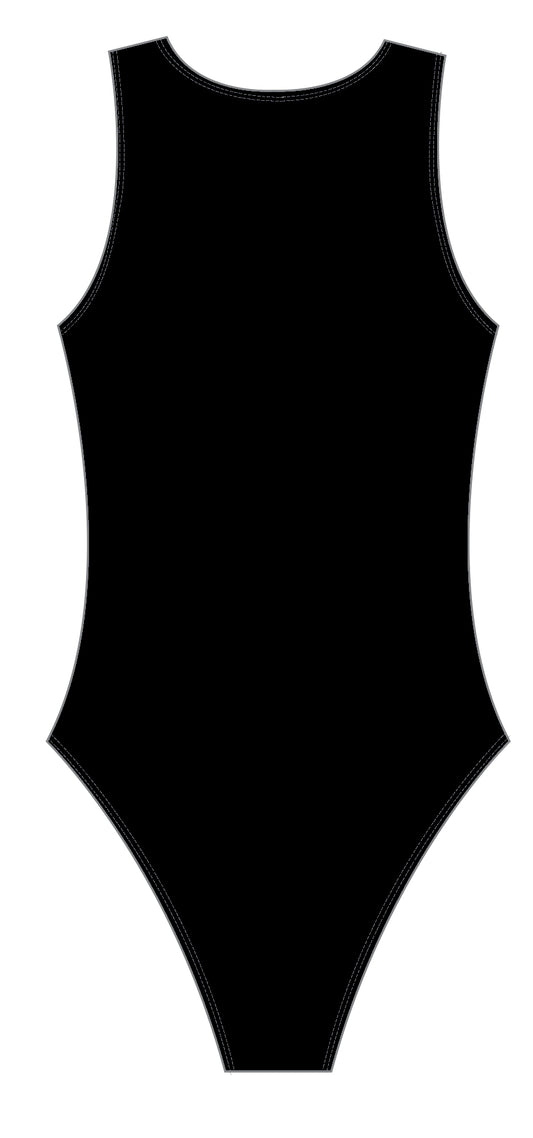 GIRLS SCHOOL BLACK POLO swimsuit