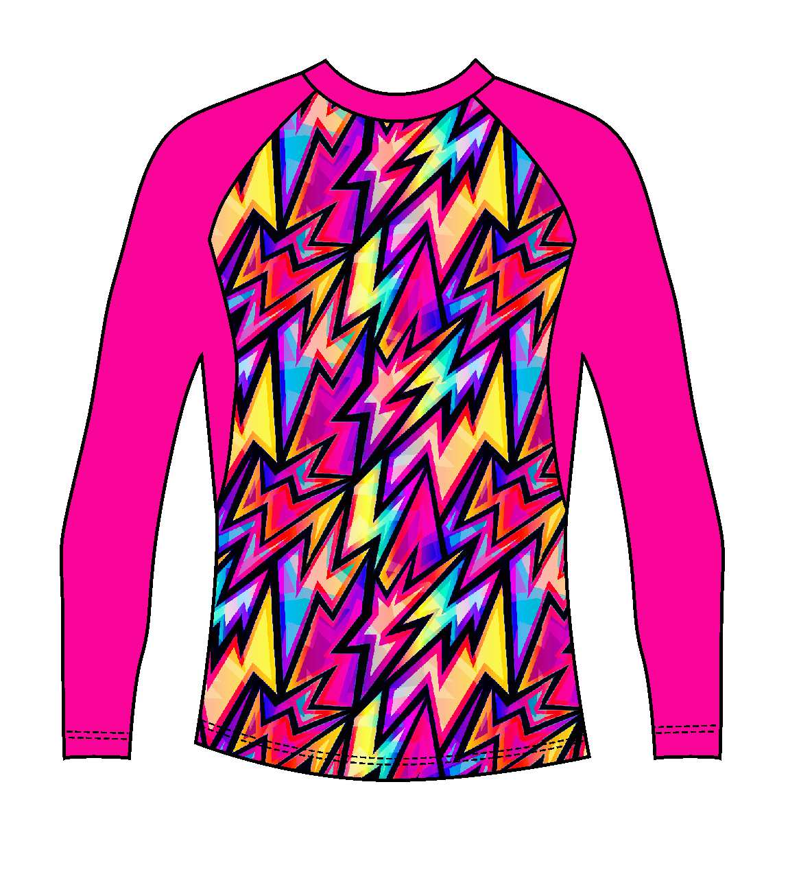 Female Flash Rash Vest