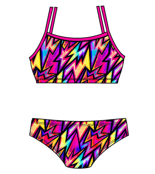 Female 2 piece training bikini  - Flash