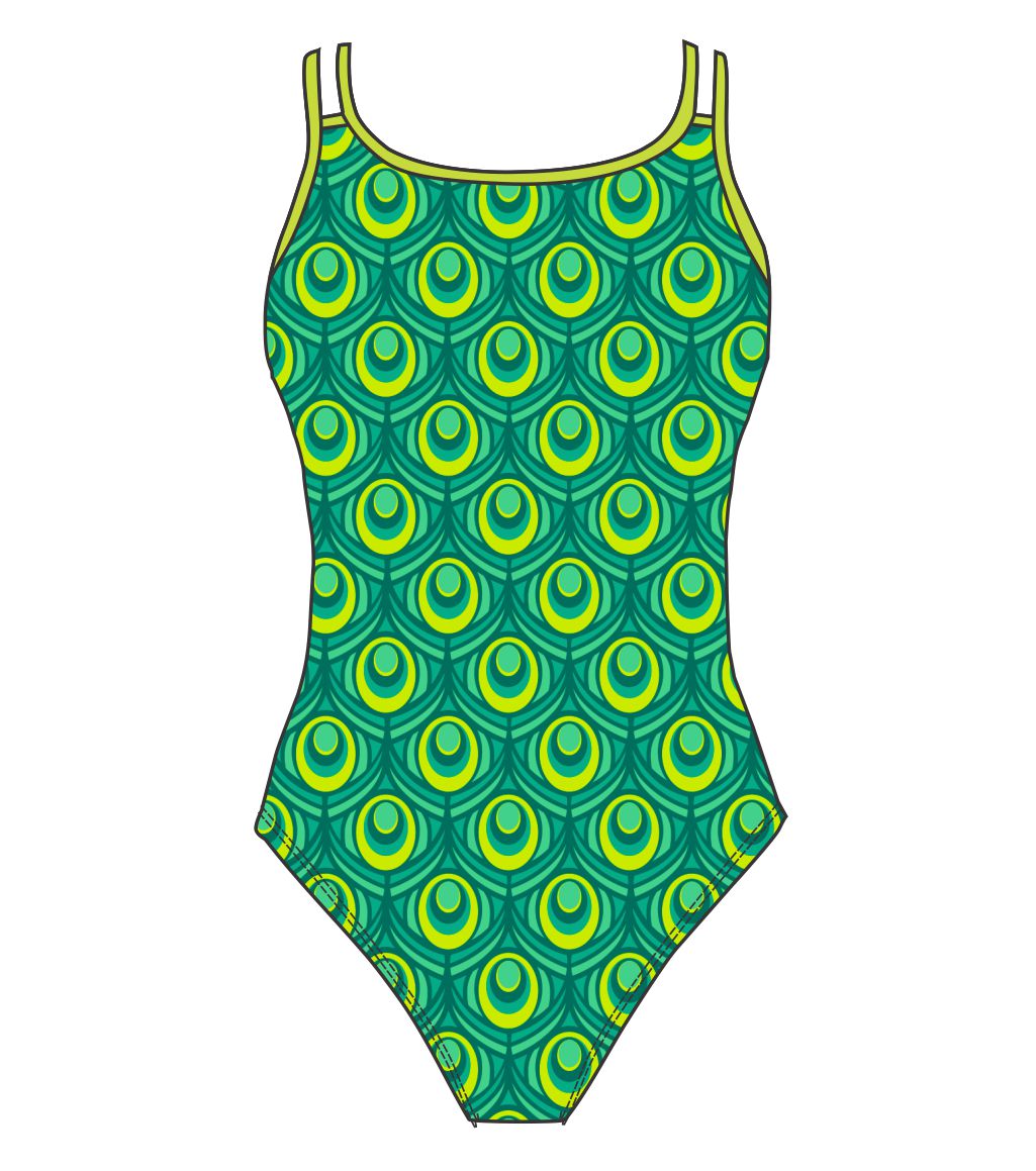 Female fastback swimsuit -  Jade Peocock