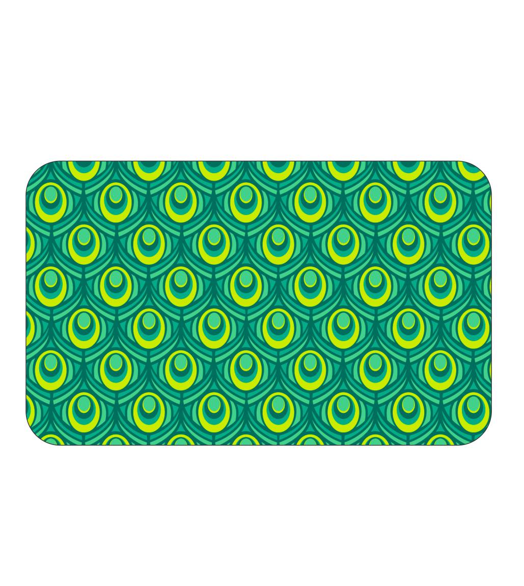 Jade Peacock Microfiber Towel