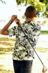 Tropical Olive Technical Golf Shirt (3381)