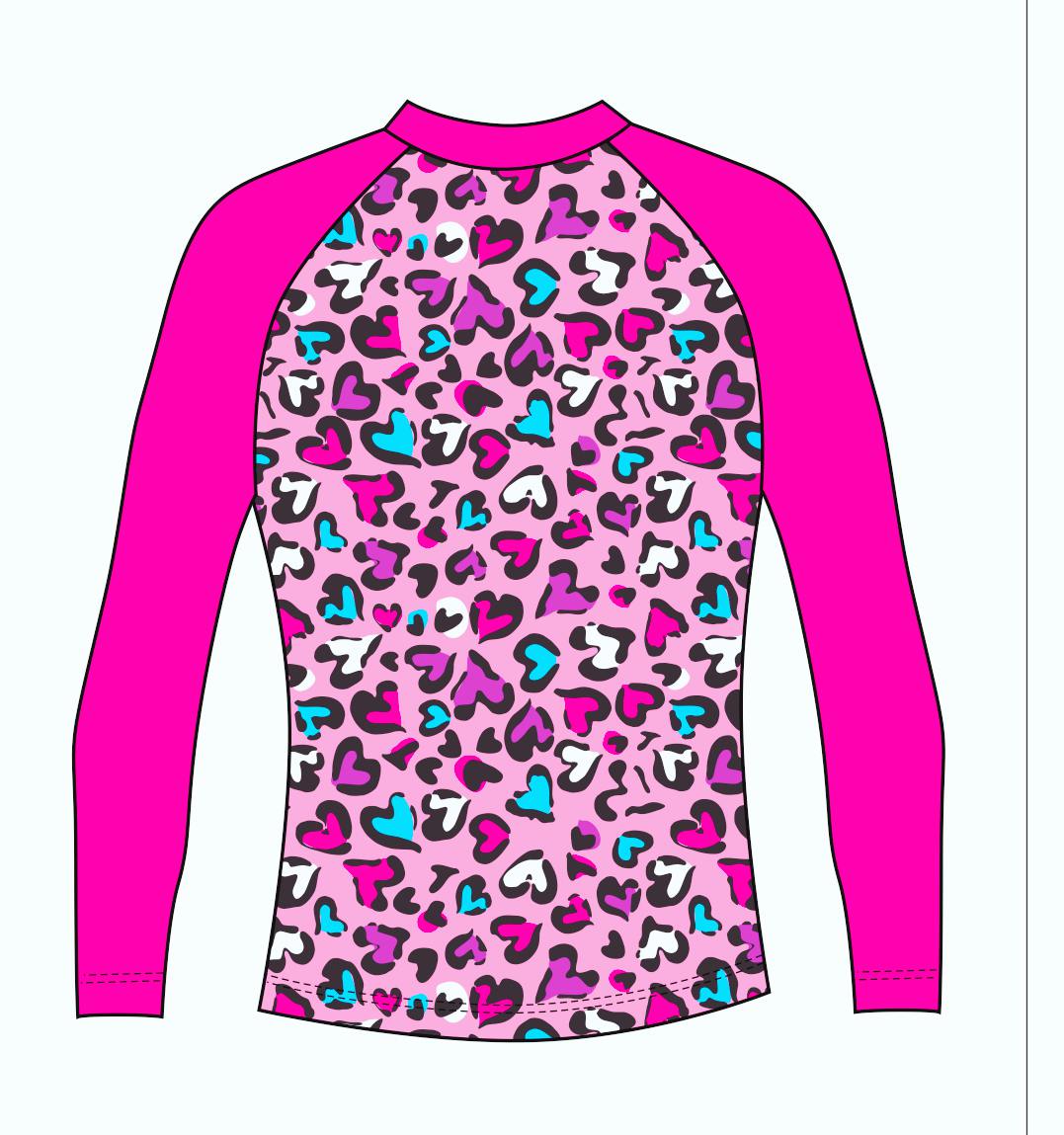 Love Leopard Rash Vest