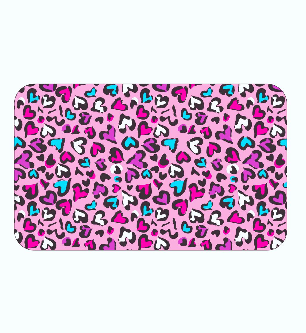 Love Leopard Microfiber Towel