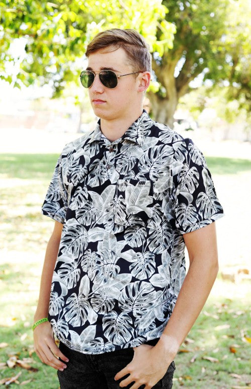 Tropical Paradise Printed Golf Shirt (3458)