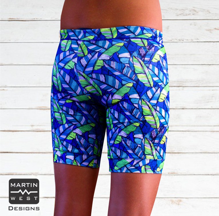 Male Banana Swim/run/paddle shorts