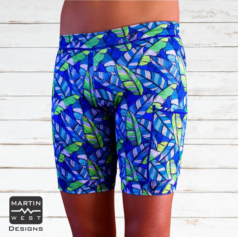 Male Banana Swim/run/paddle shorts