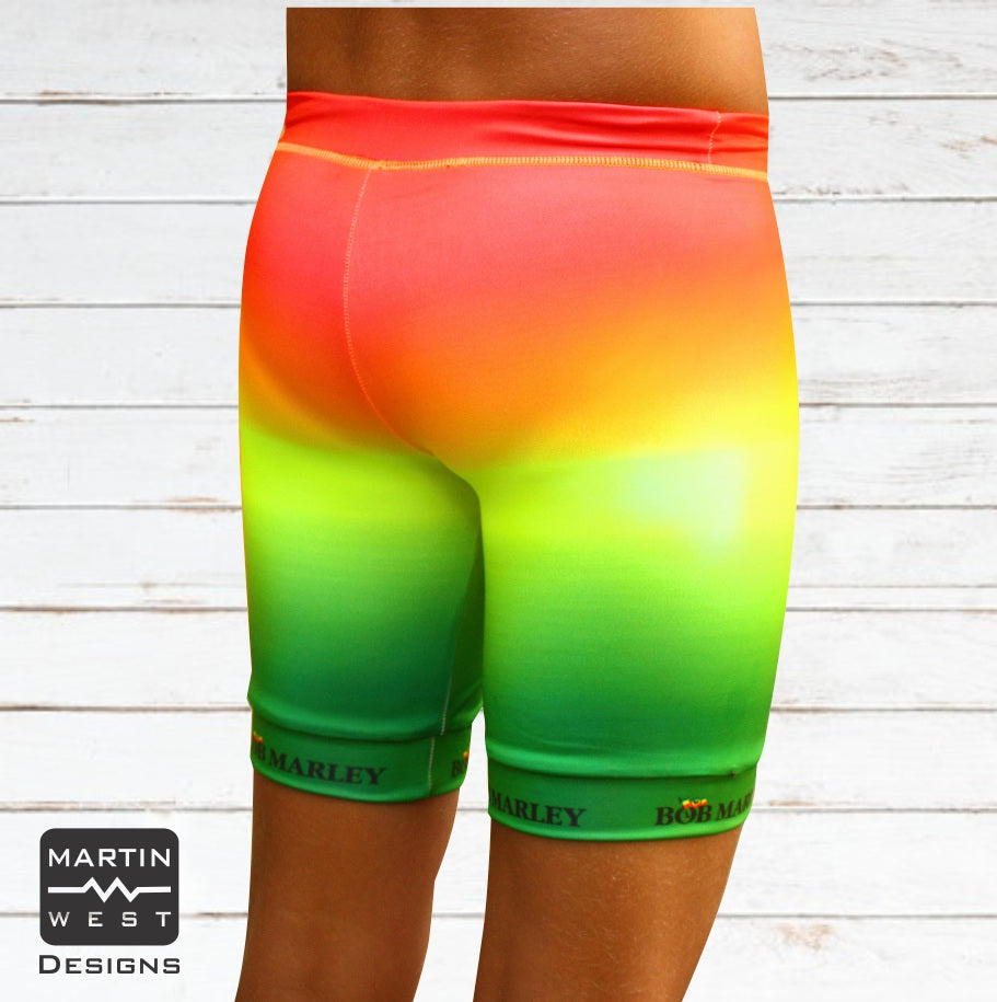 Male Bob Marley  run/paddle shorts