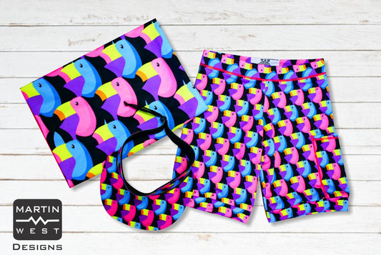 Special Male Toucan run/paddle/swim set