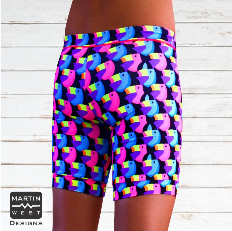 Male Toucan Swim/run/paddle shorts