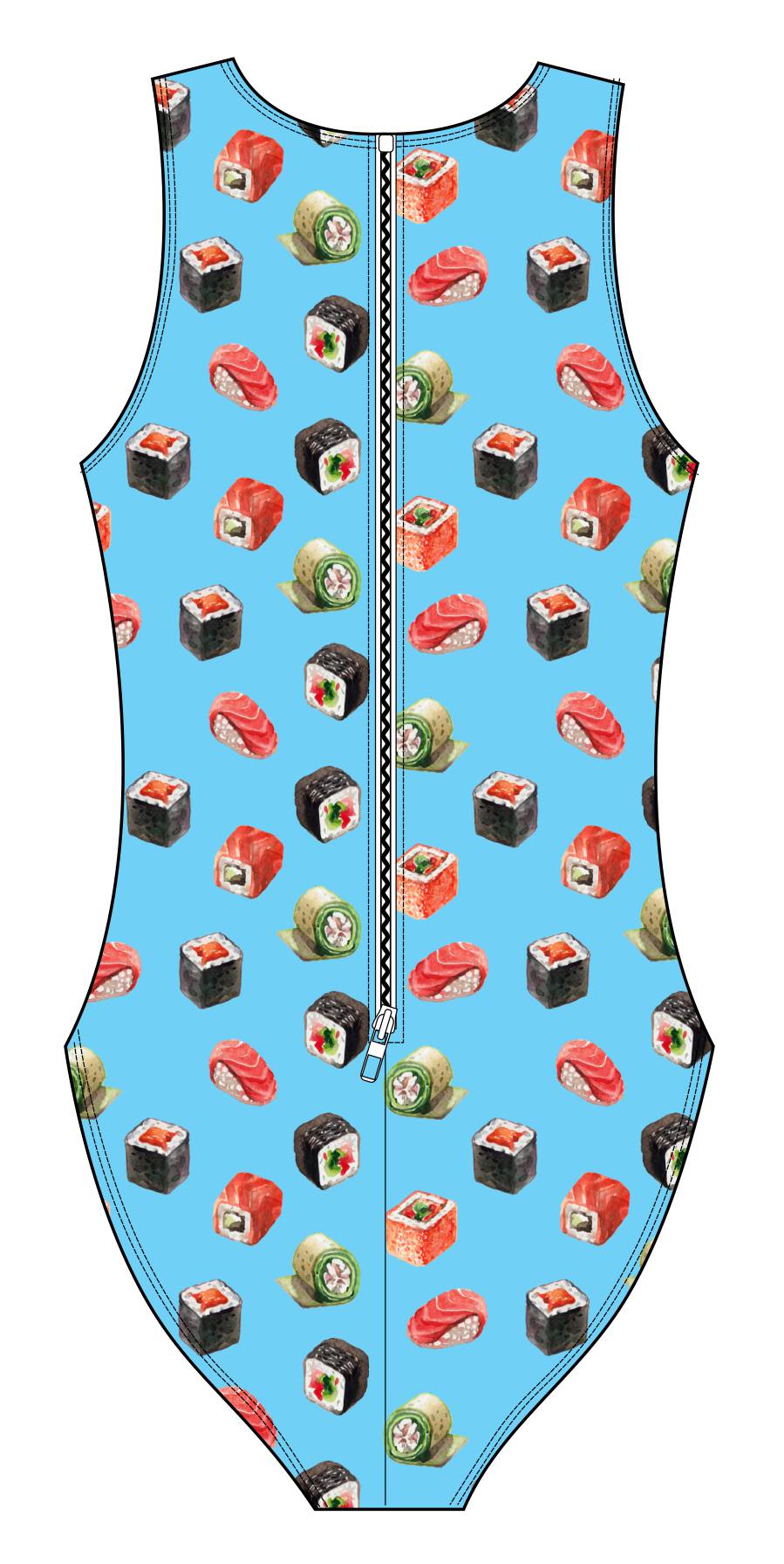 Female Sushi Waterpolo swimsuit